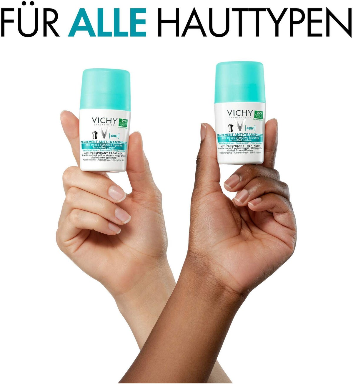 Vichy Deo Roll On Anti Flecken 48h 50 ml Creme