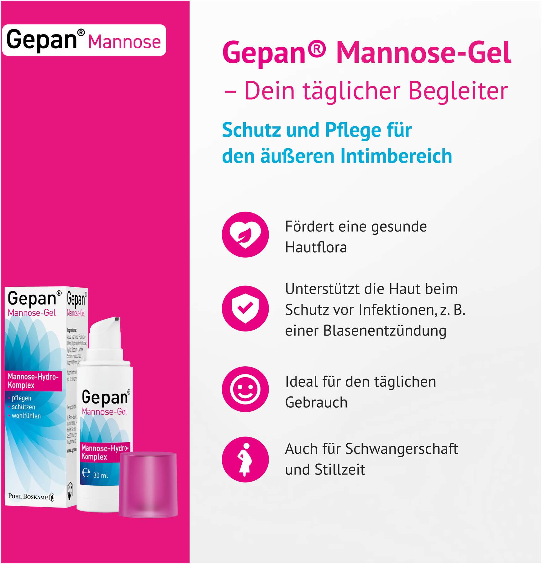 Gepan Mannose-Gel 30 ml