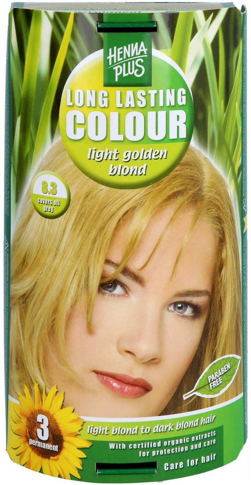 Hennaplus Long Lasting Light Golden Blond 8,3