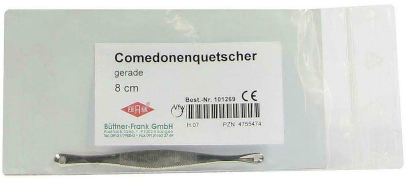 Comedonenquetscher Gerade 8 cm