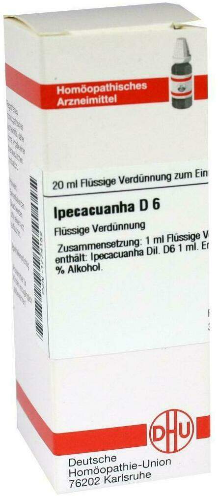 Dhu Ipecacuanha D6 Dilution