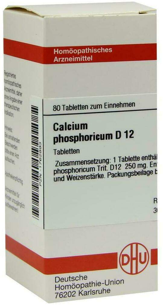 Dhu Calcium Phosphoricum D12 80 Tabletten