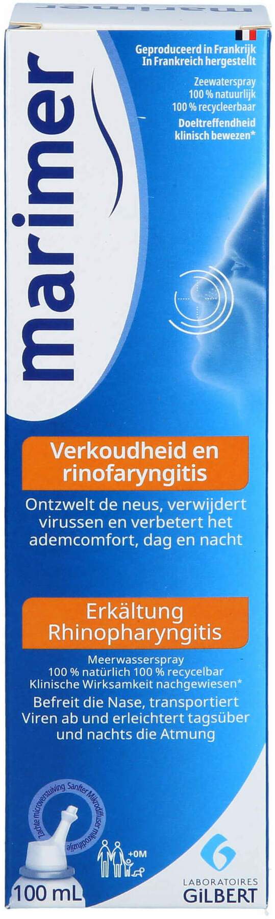 Marimer Nasenspray Rhinopharyngitis 100ml