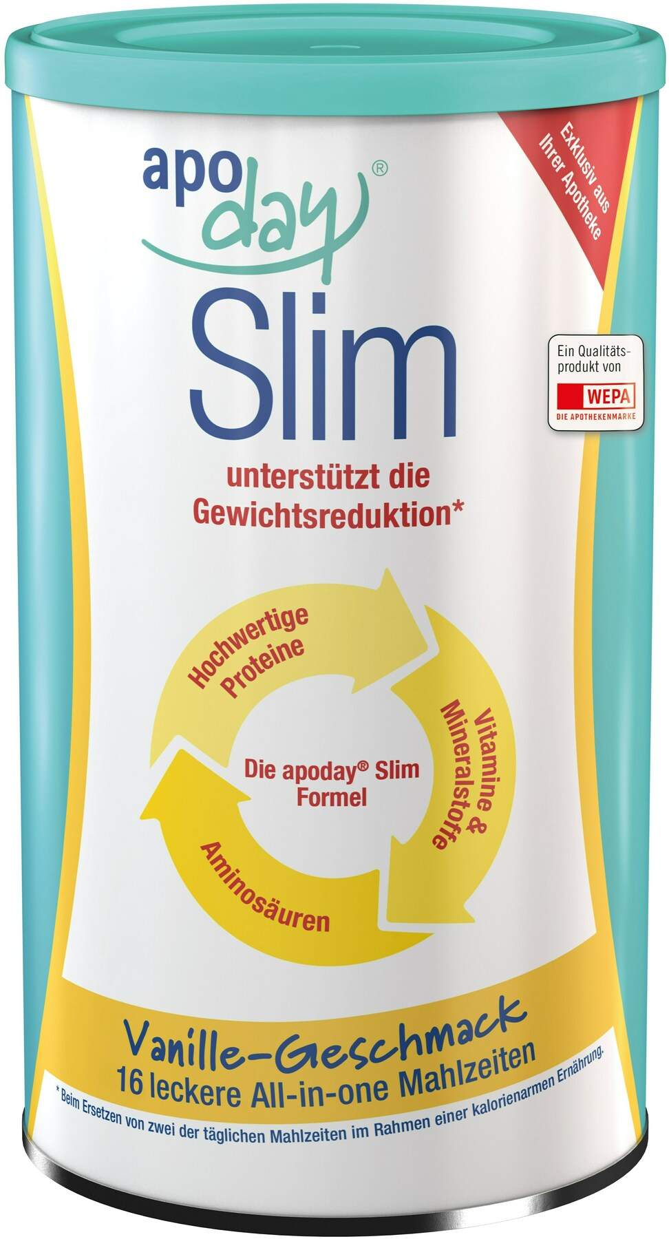 Apoday Vanilla Slim Dose 450 g Pulver