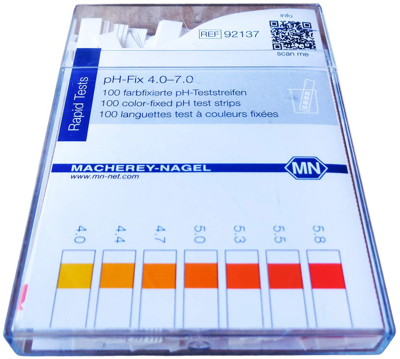 Ph-Fix Indikatorstäbchen Ph 4,0-7,0 100 Stück