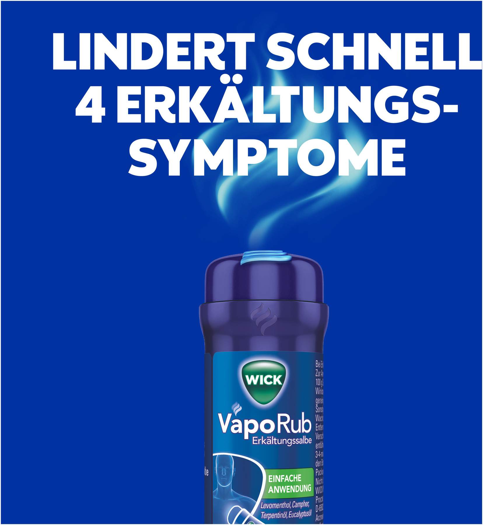 WICK VapoRub Erkältungssalbe im Applikator 35 g