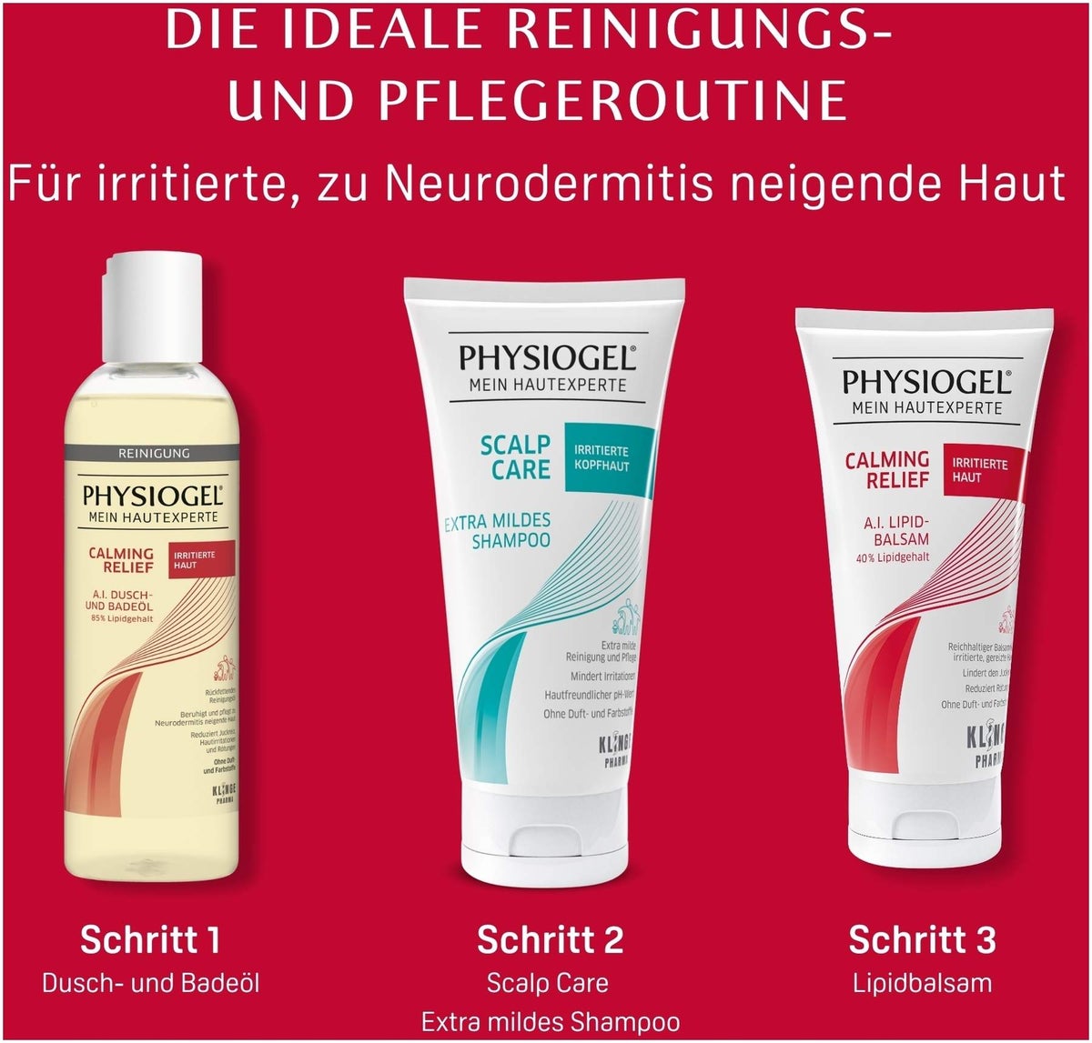 Physiogel Calming Relief A.I. Bade- und Duschöl 400 ml