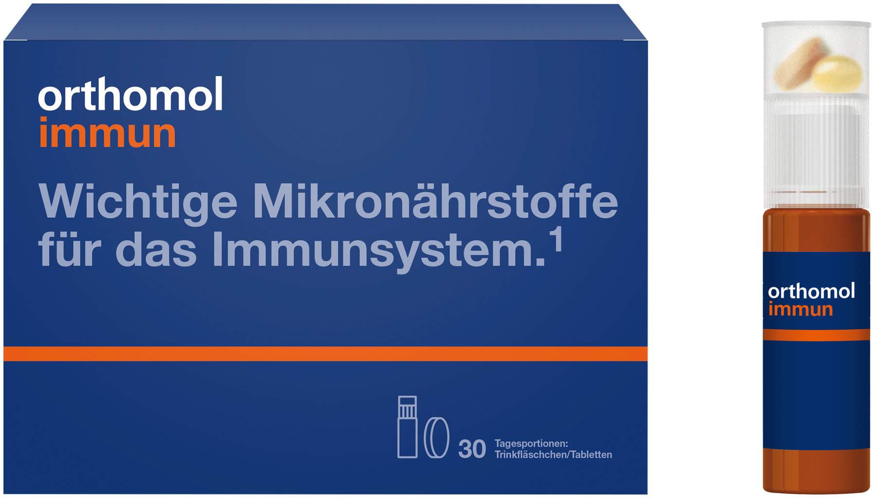 Orthomol immun 2 x 30 Trinkampullen + gratis Orthomol Immun 7 Trinkampullen