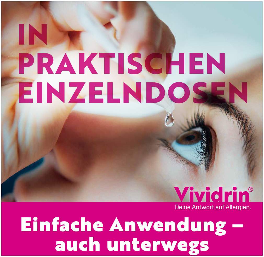 Vividrin Azelastin EDO 0,5 mg pro ml 20 x 0,6 ml Augentropfen