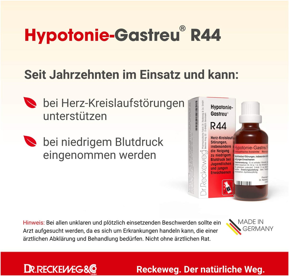 Hypotonie Gastreu R44 22 ml Tropfen zum Einnehmen