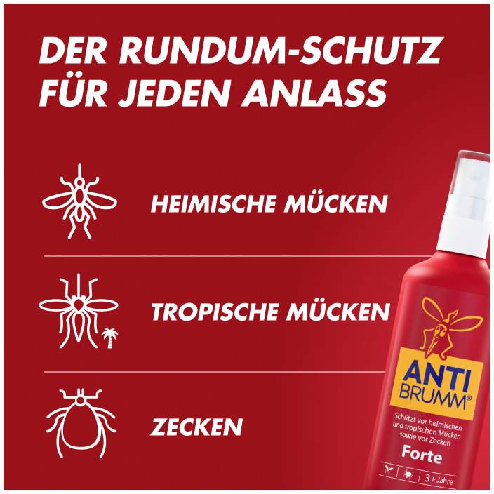 Anti Brumm Forte Pumpzerstäuber 3 x 150 ml