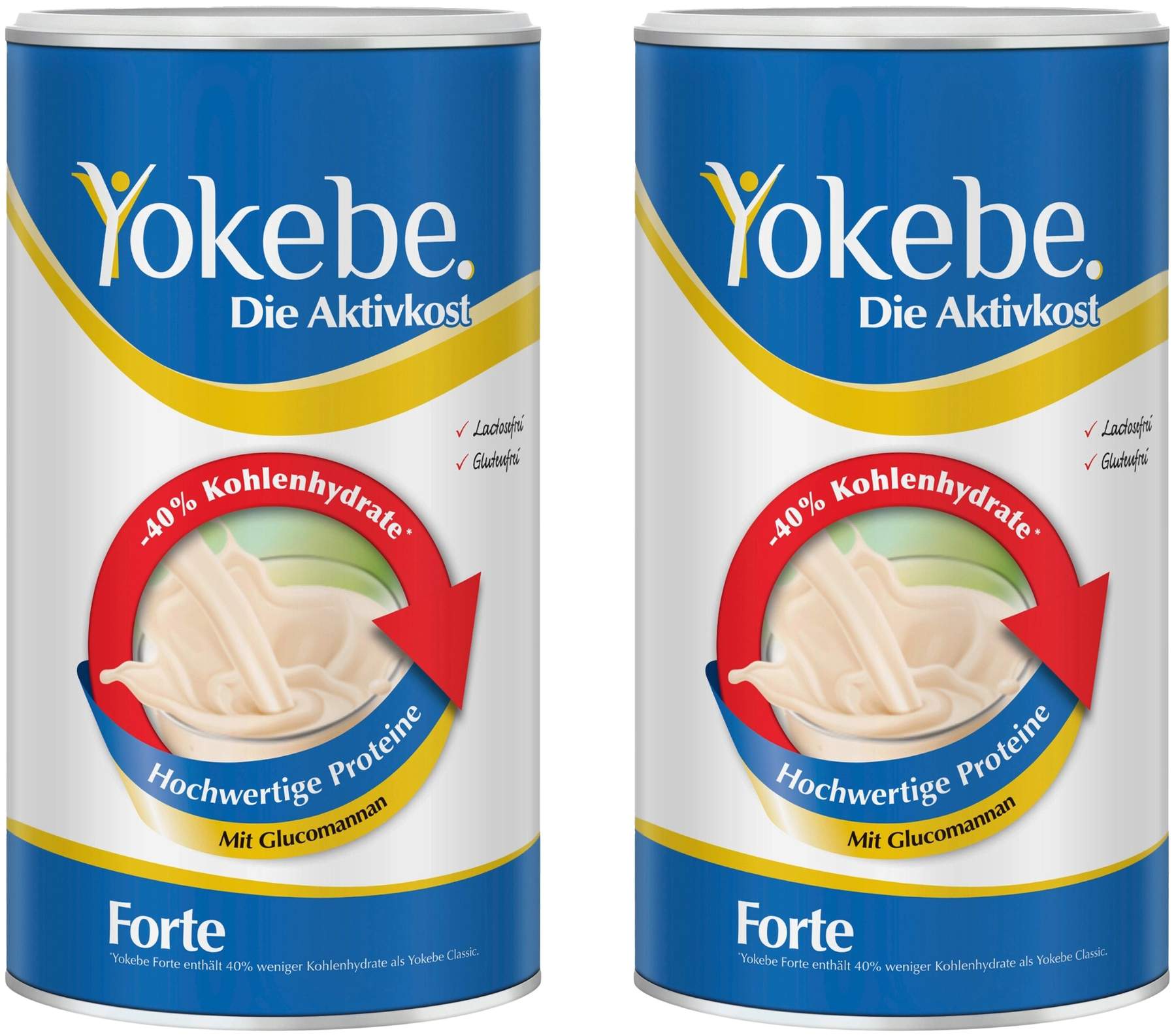 Yokebe Forte NF2024 Pulver DE 2 x 500 g Pulver