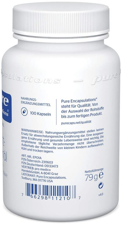 Pure Encapsulations Nachtkerzenöl Kapseln