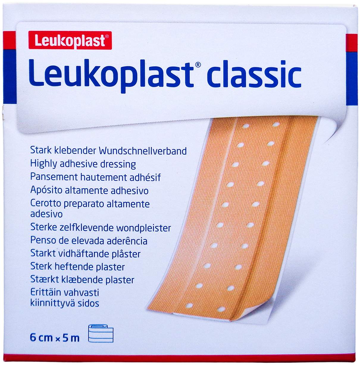 Leukoplast Classic Pflaster 6 Cmx5 M Rolle