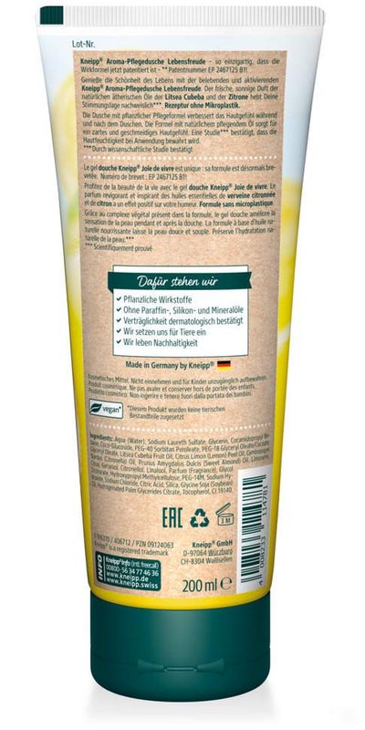 Kneipp Aroma Pflegedusche Lebensfreude 200 ml