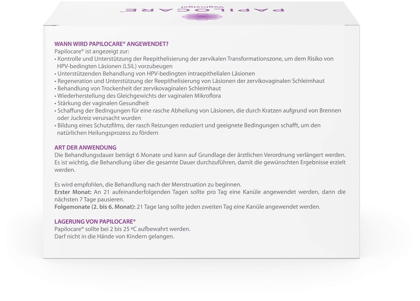Papilocare Vaginalgel 21 X 5 ml