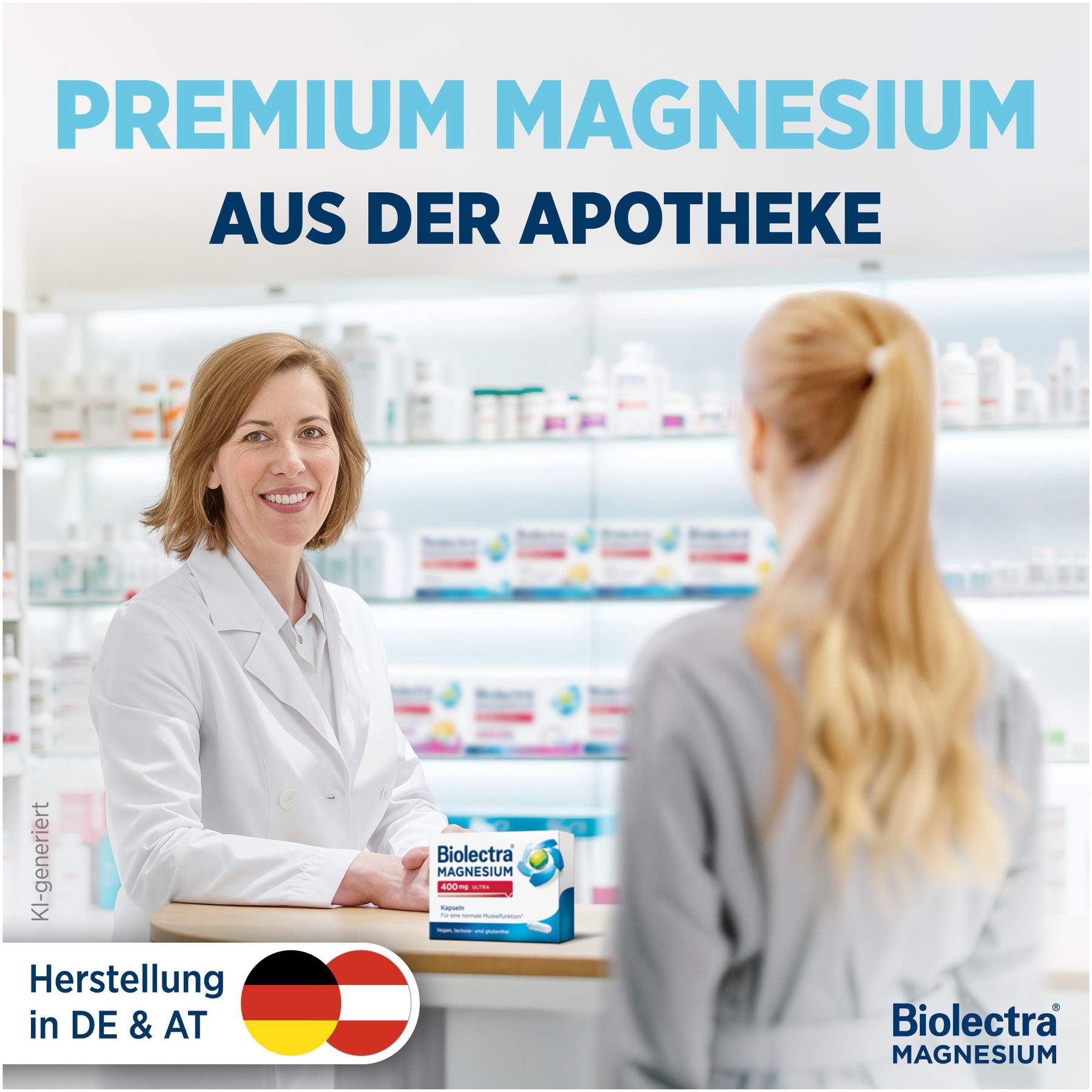 Biolectra Magnesium 400 mg ultra 40 Kapseln