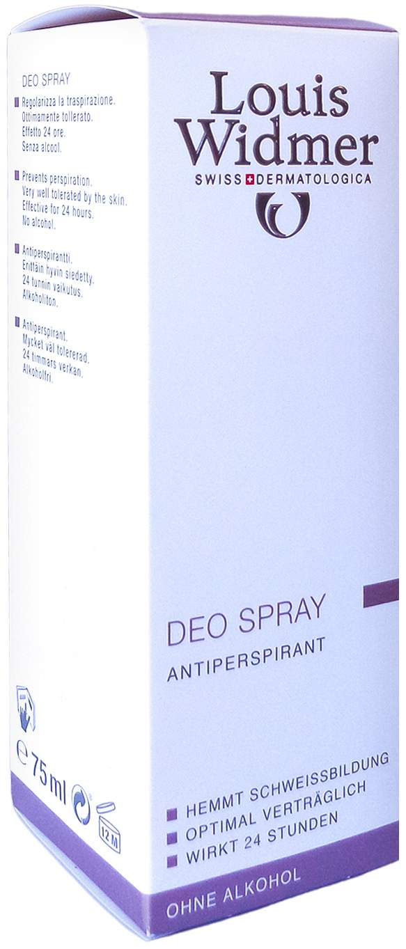 Widmer Deo Spray Leicht Parfümiert