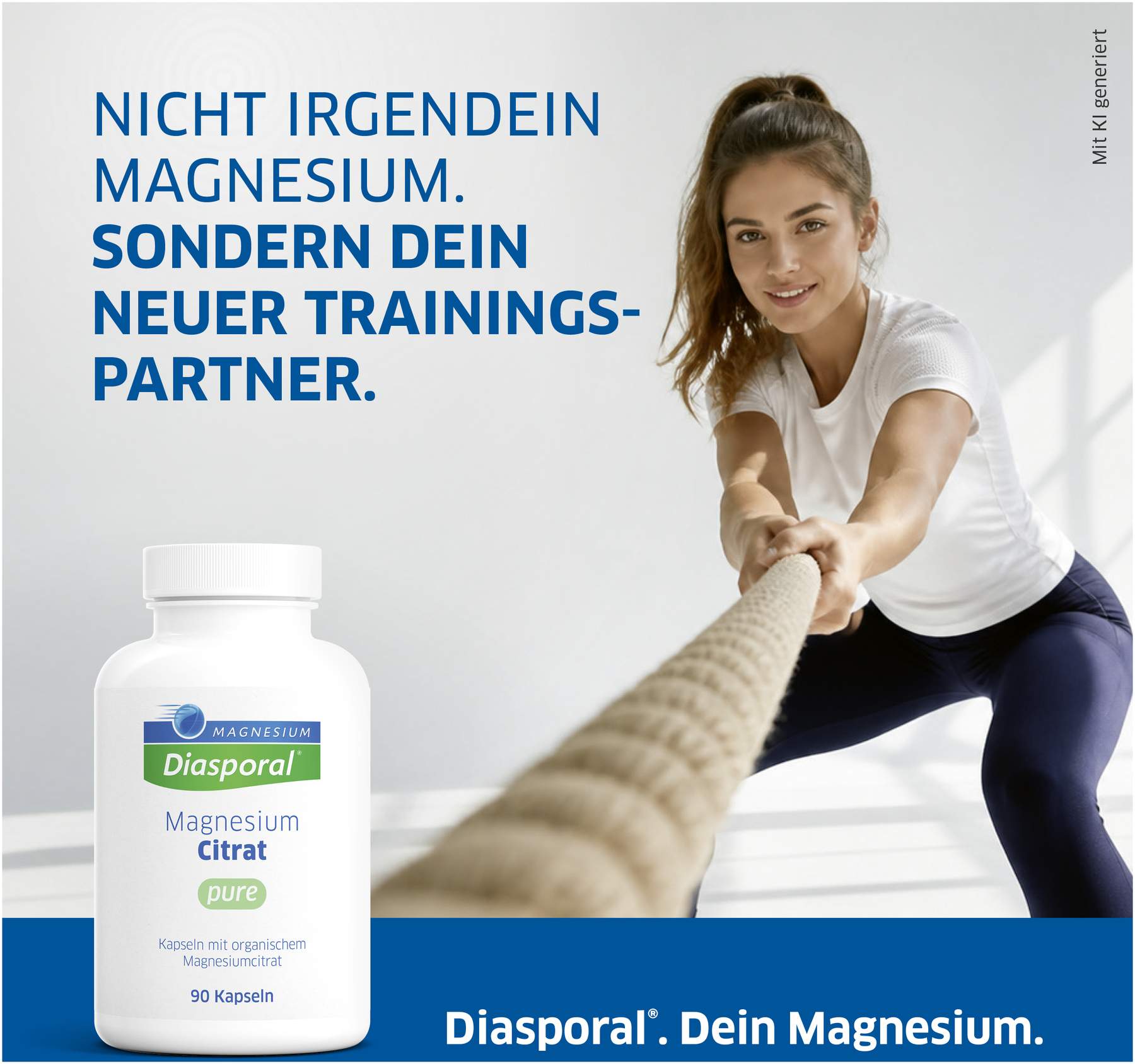 Magnesium Diasporal Citrat pure 90 Kapseln