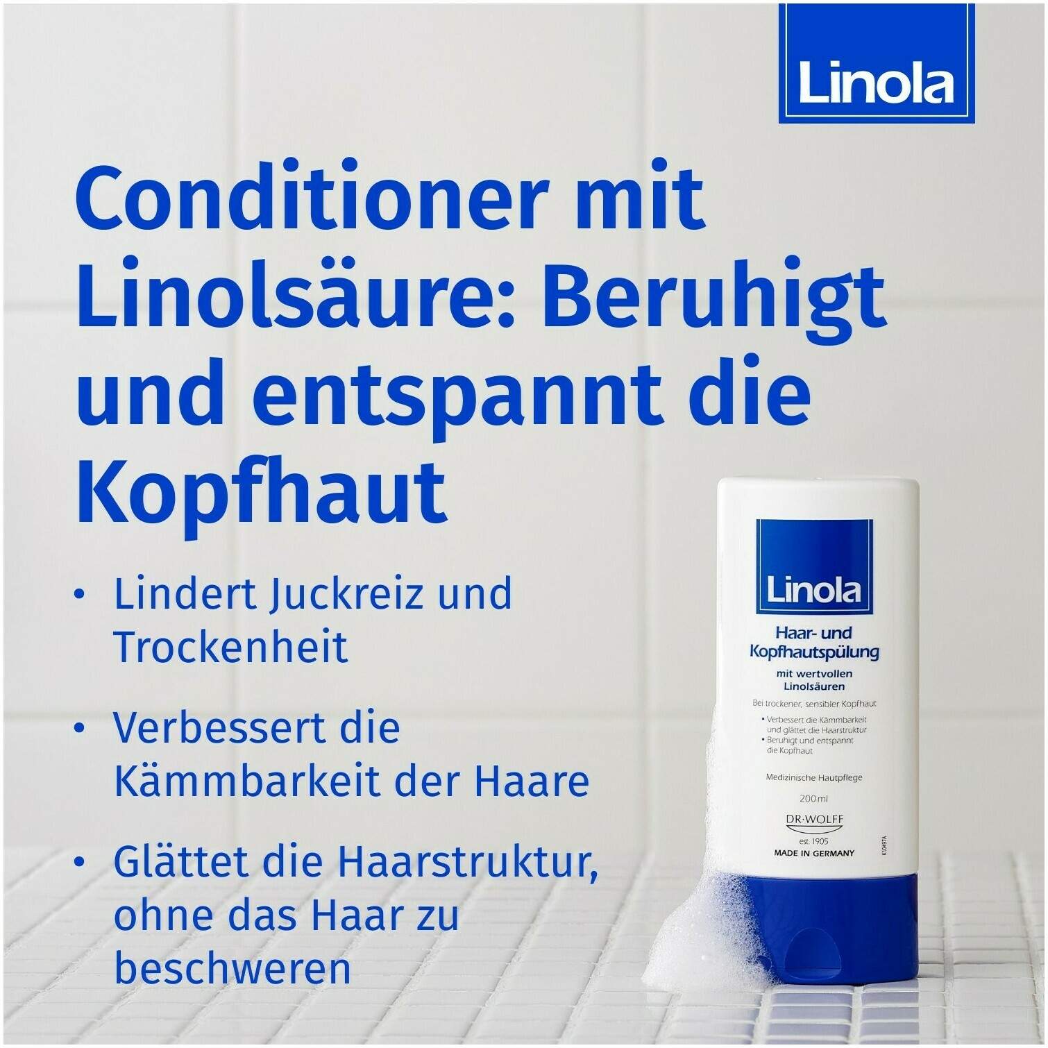 Linola Haar- und Kopfhautspülung 200 ml