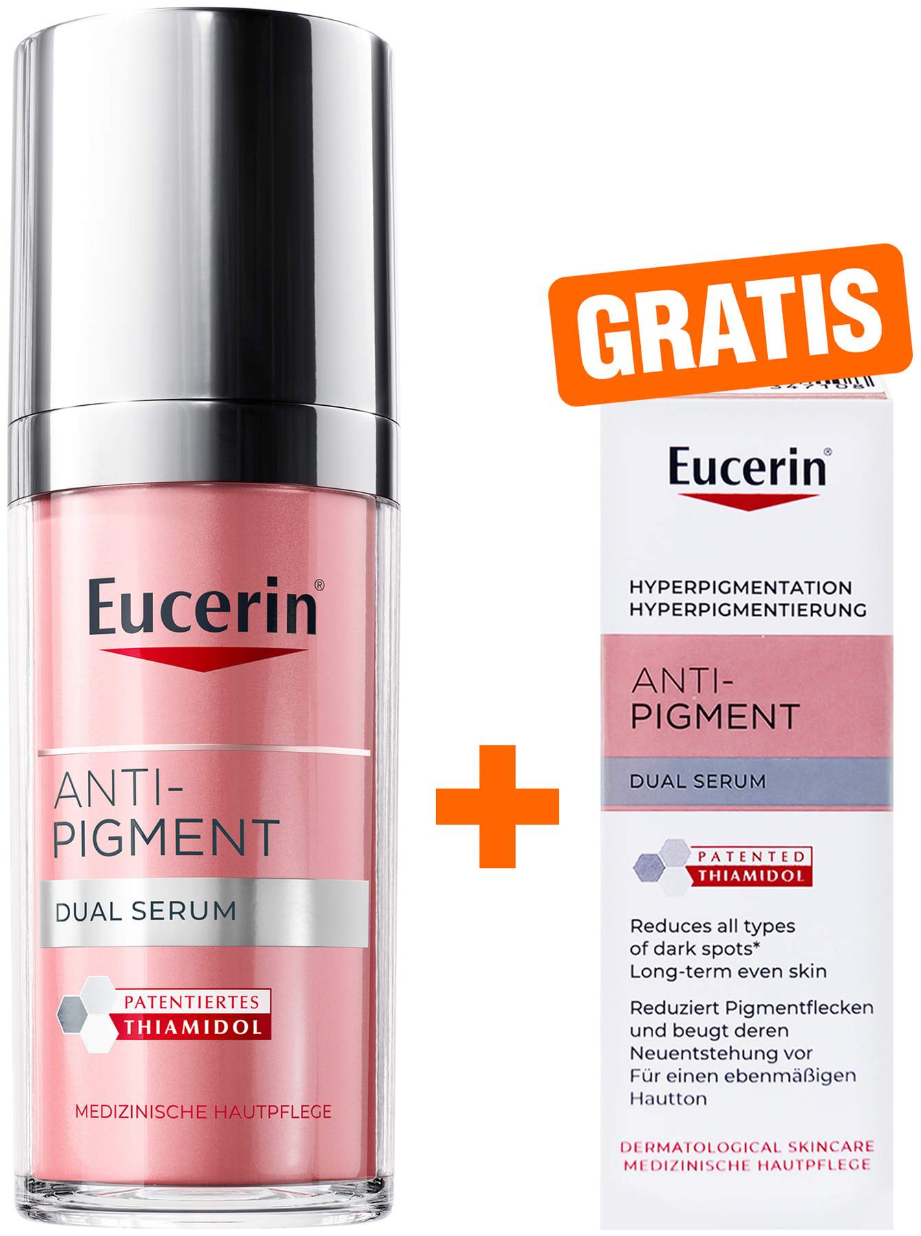 Eucerin Anti-Pigment Dual Serum 30 ml + gratis Eucerin Anti - Pigment Dual Serum Mini 7 ml