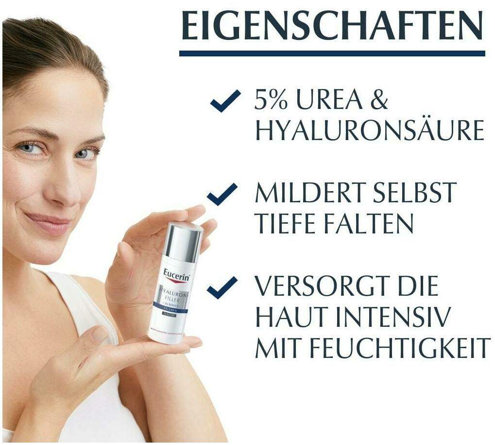 Eucerin Hyaluron Filler Urea Nachtpflege 50 ml Creme