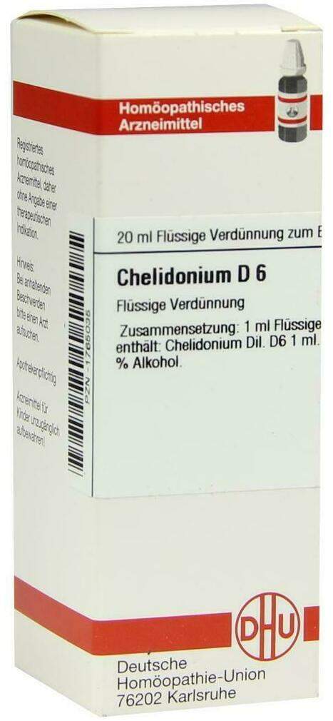 Dhu Chelidonium D6 20 ml Dilution