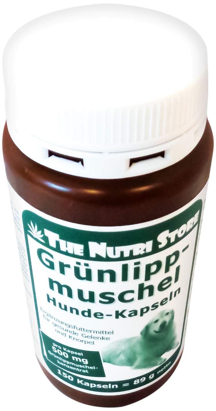 Grünlippmuschel 500 mg Für Hunde Kapseln