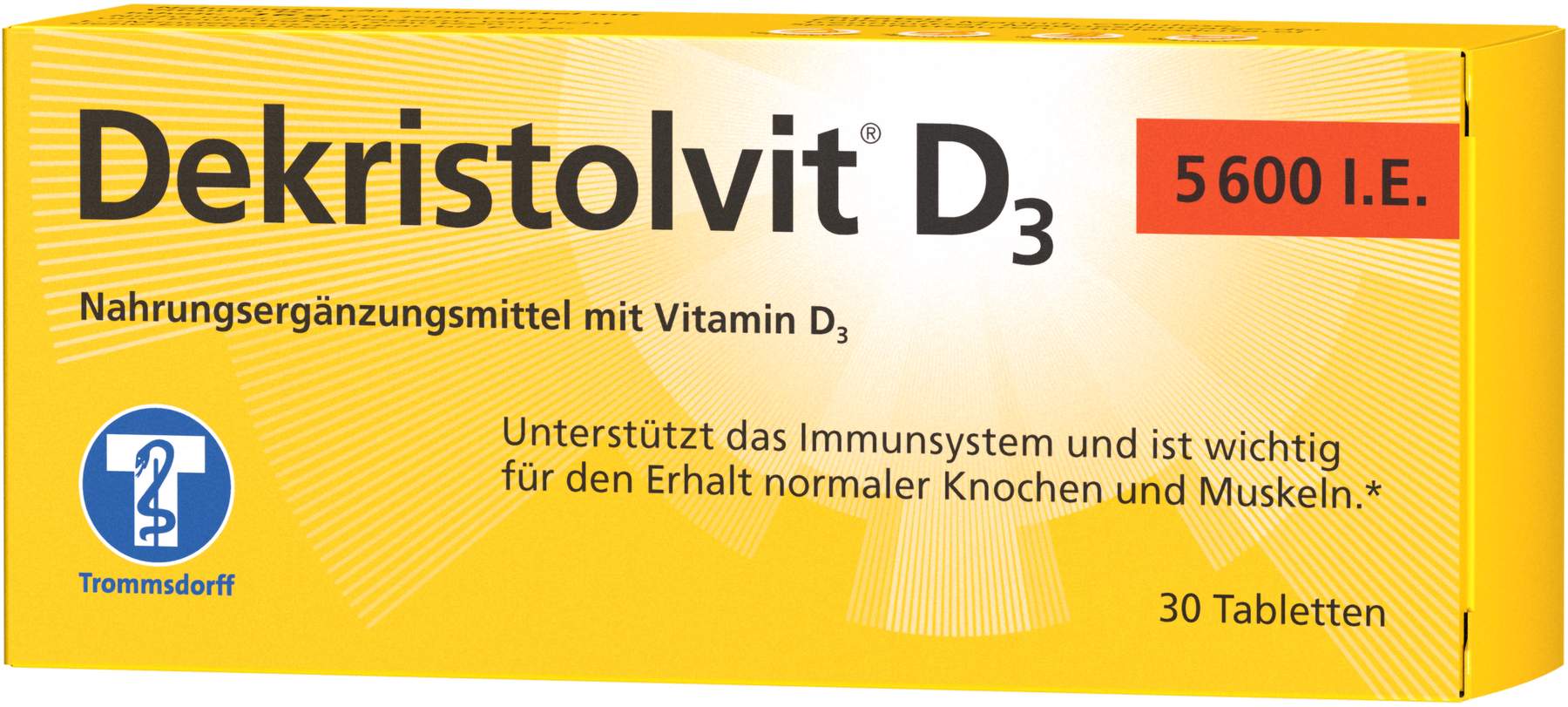 Dekristolvit D3 5.600 I.E. 30 Tabletten