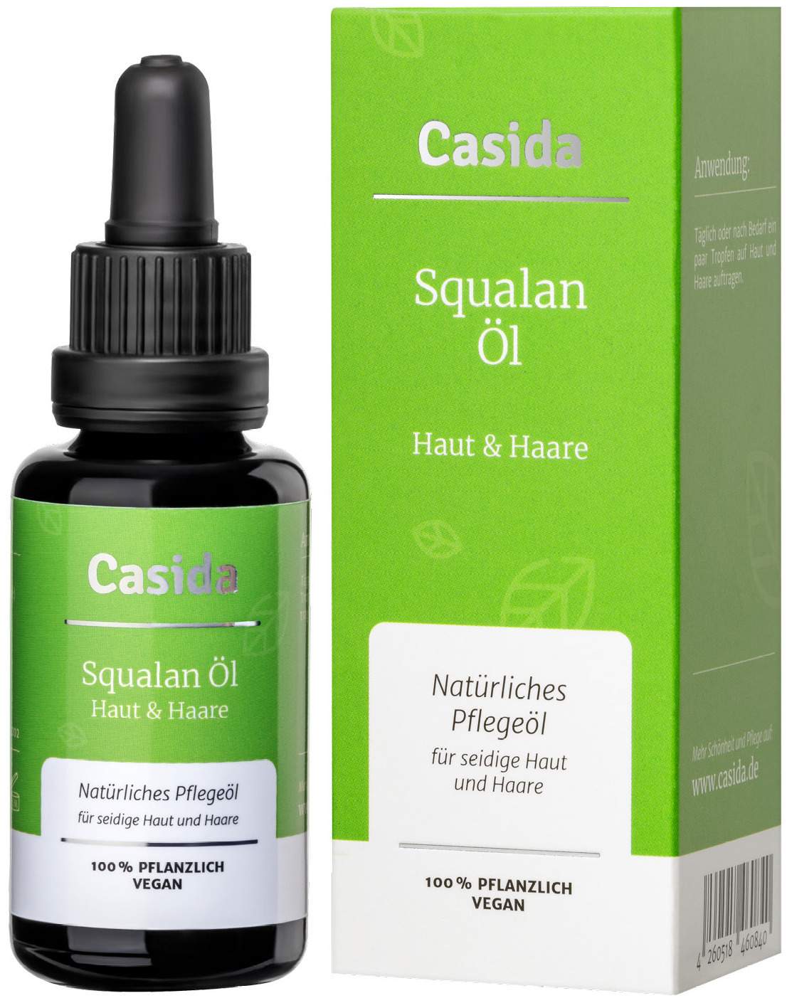 Squalan Öl Haut & Haare Pflanzlich 30 ml