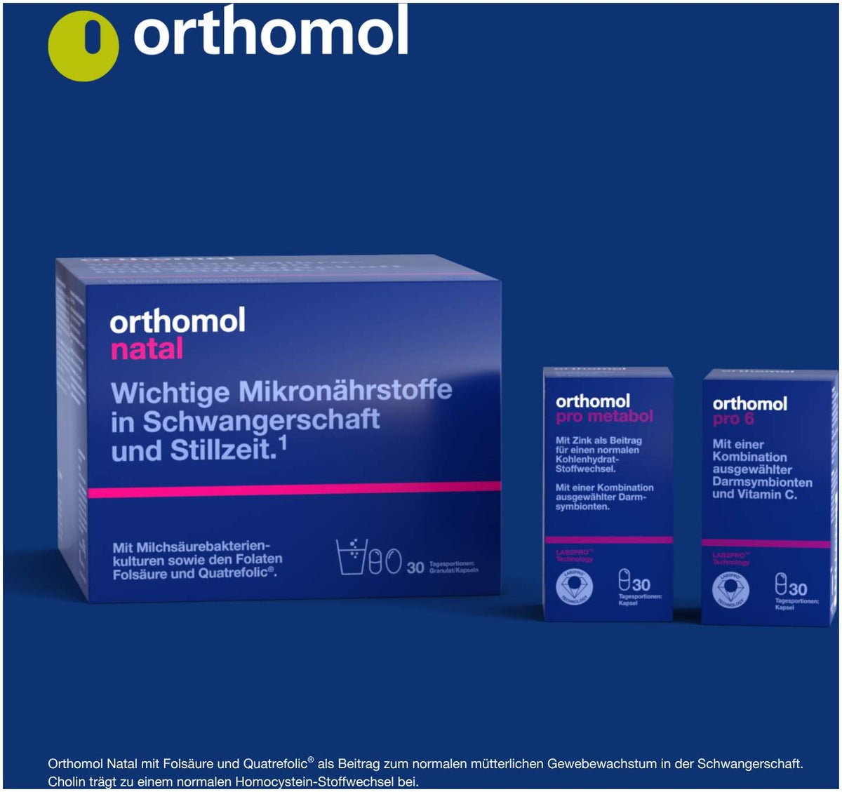 Orthomol pro fem 30 Kapseln