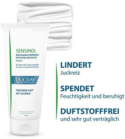 Ducray Sensinol beruhigende Körpermilch 200 ml Lotion
