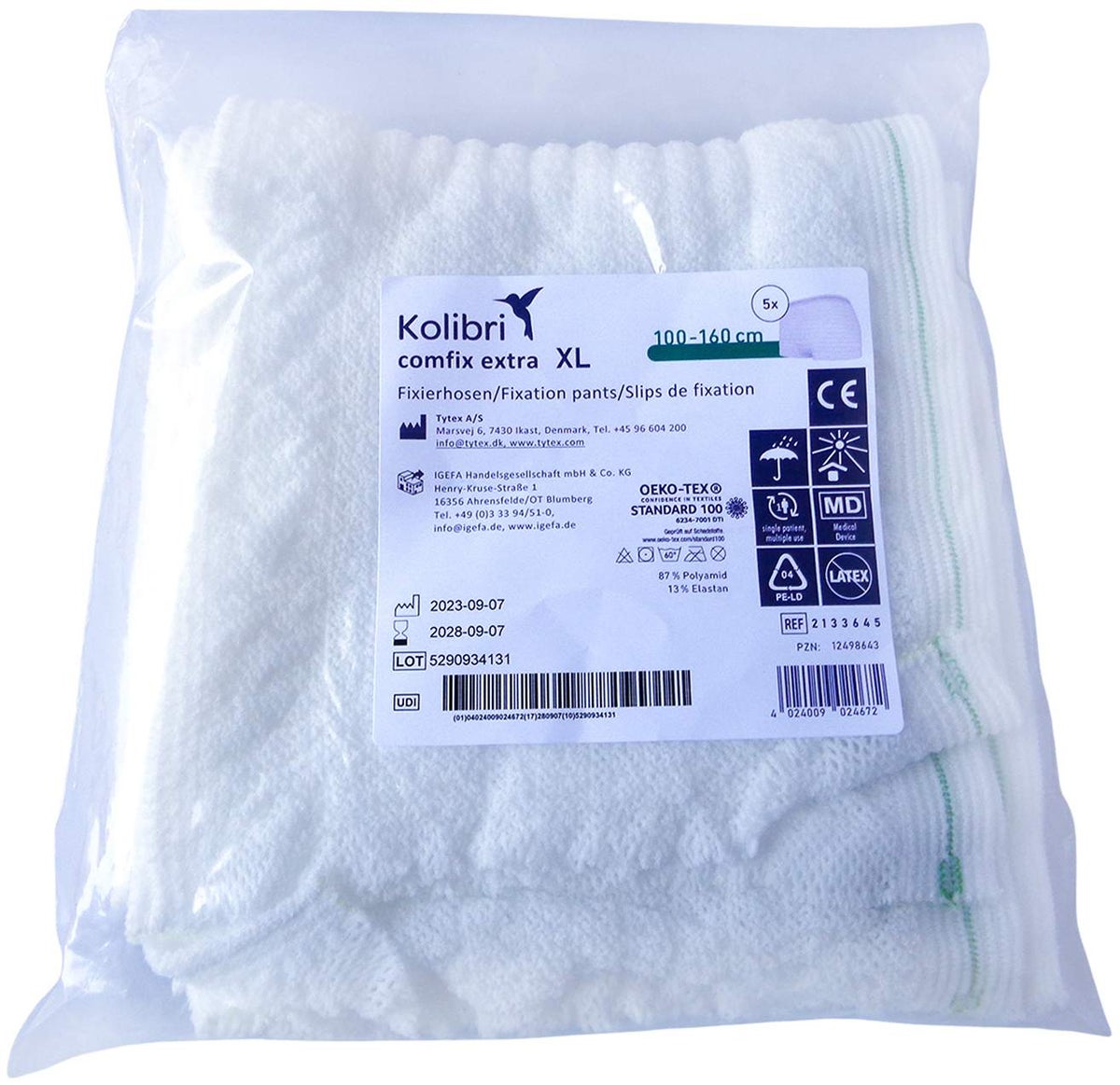 Kolibri Comfix Extra Netz- und Fixierhosen Xl