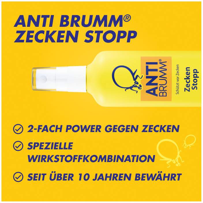 Anti Brumm Zecken Stopp Pumpzerstäuber 150 ml