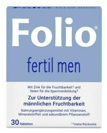 Folio Fertil Men 30 Tabletten