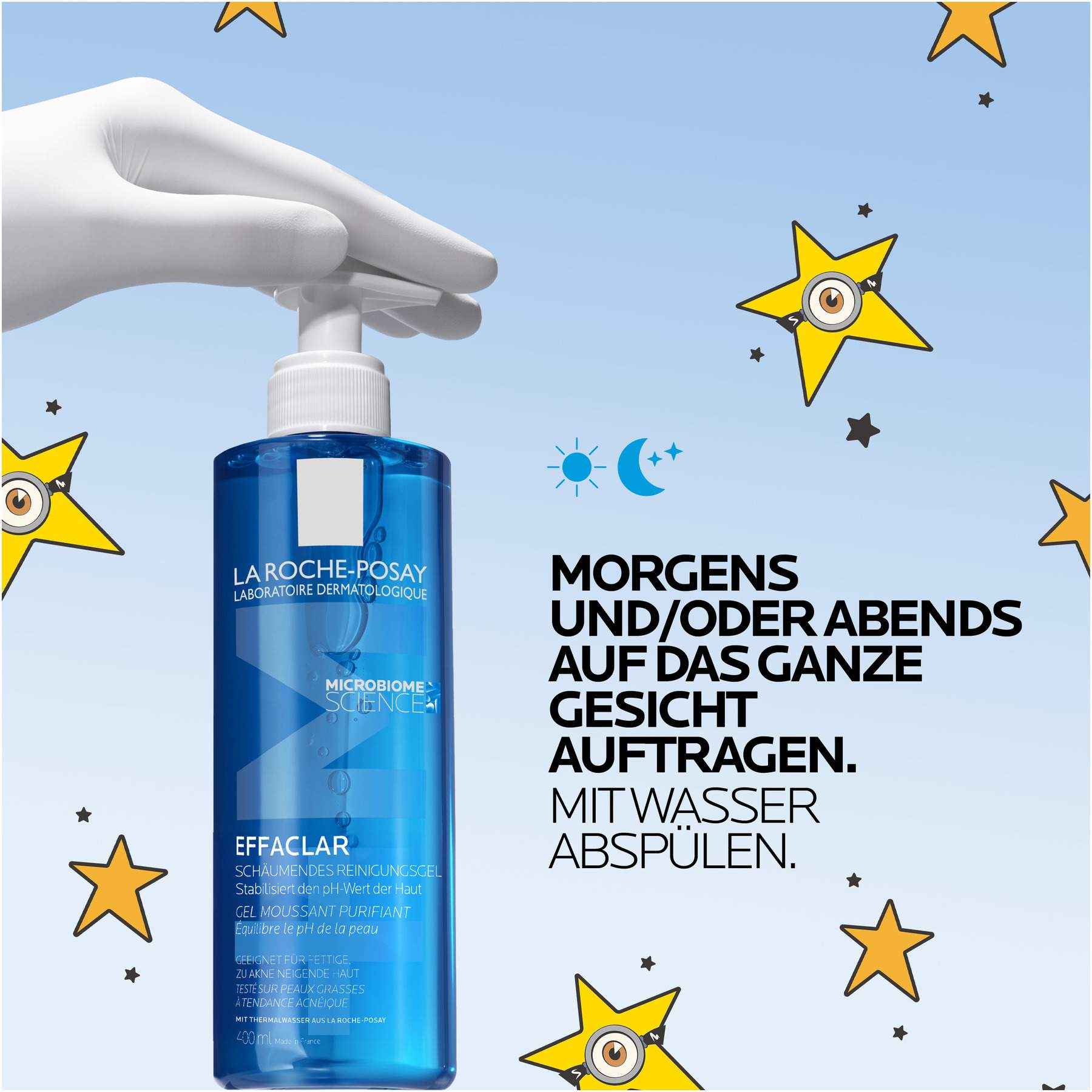 La Roche Posay Effaclar Schäumendes Reinigungsgel 400 ml