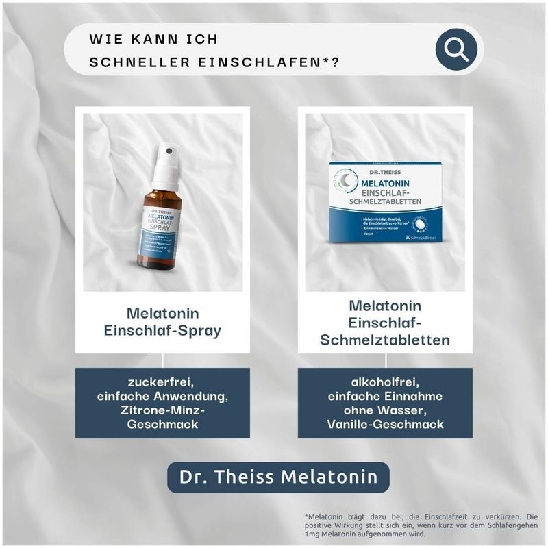 Dr. Theiss Melatonin Einschlaf-Spray 30 ml