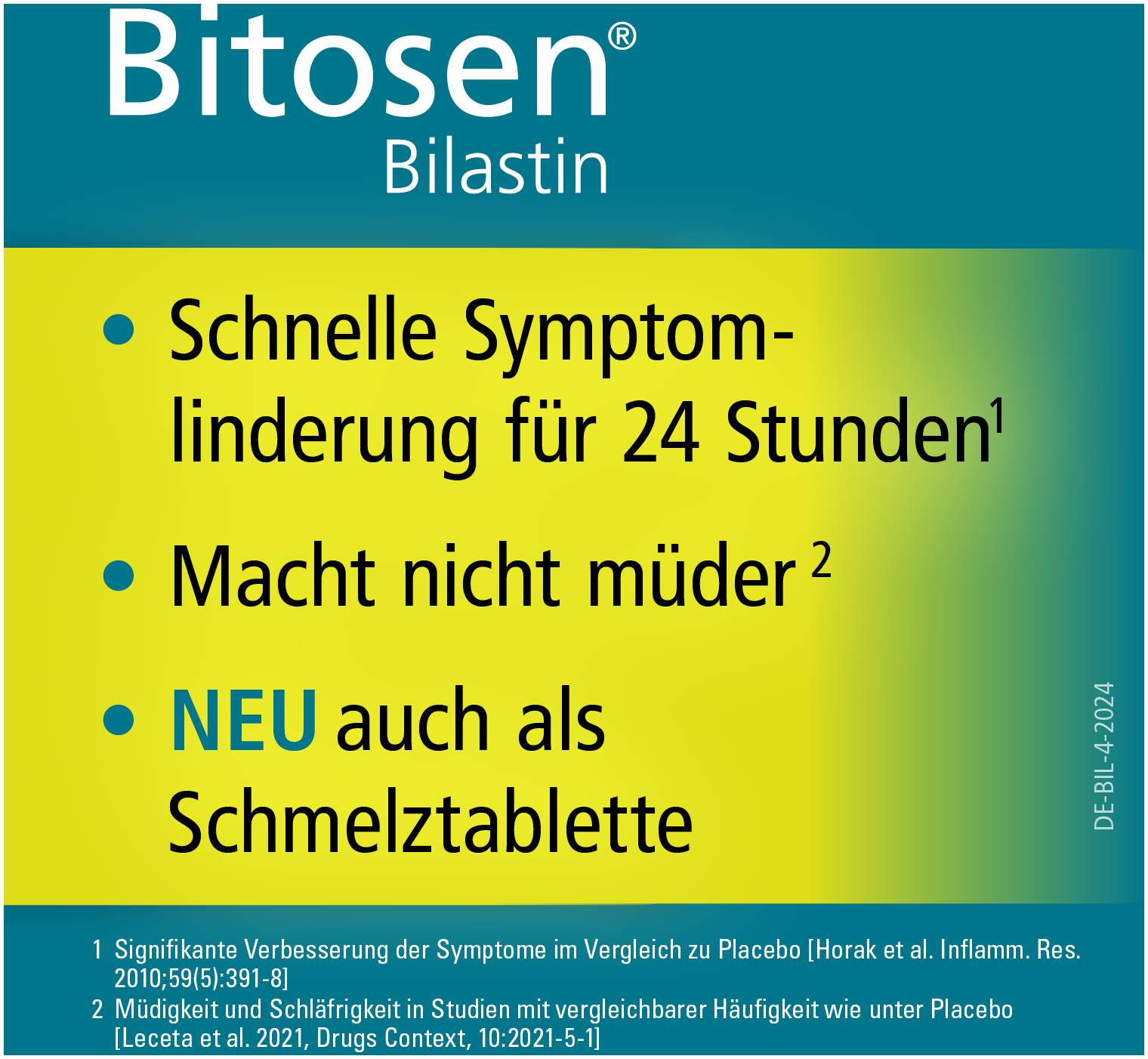 Bitosen 20 mg 2 x 30 Schmelztabletten