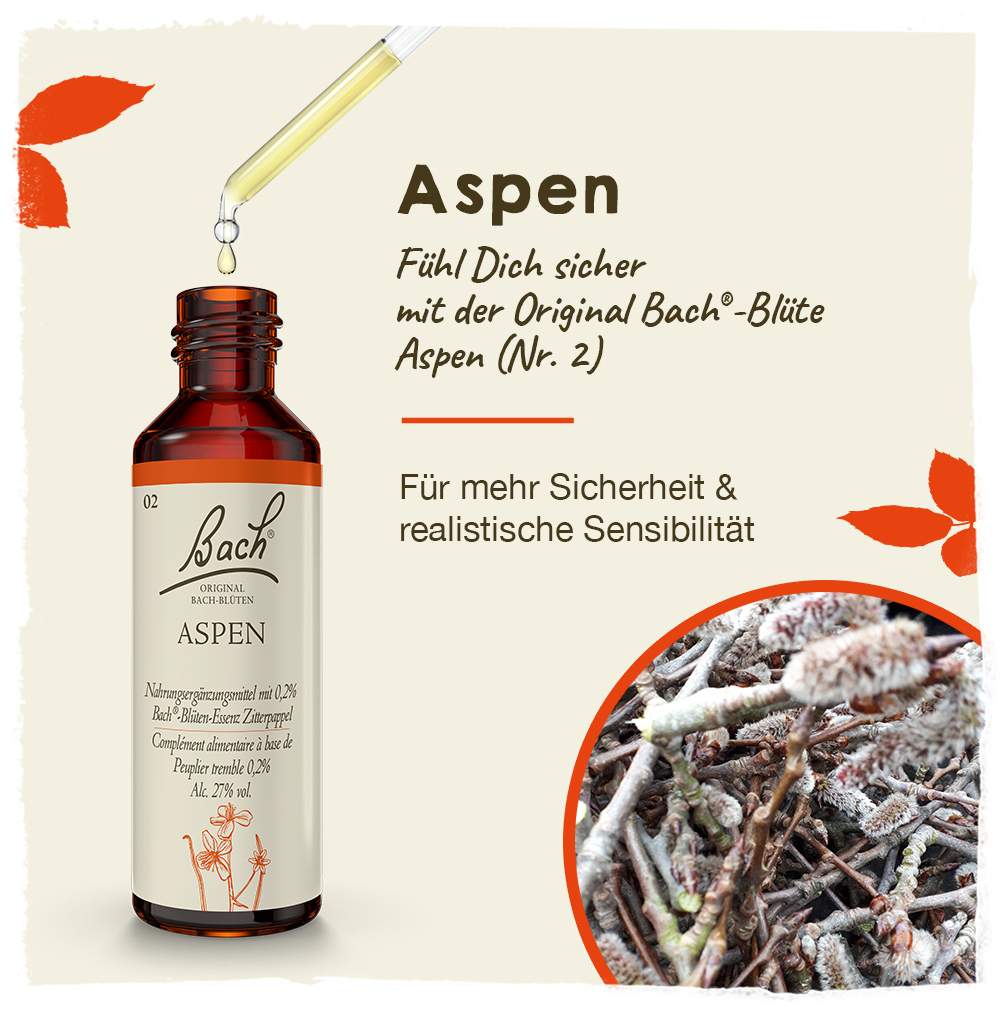 Bachblüten Aspen 20 ml Tropfen