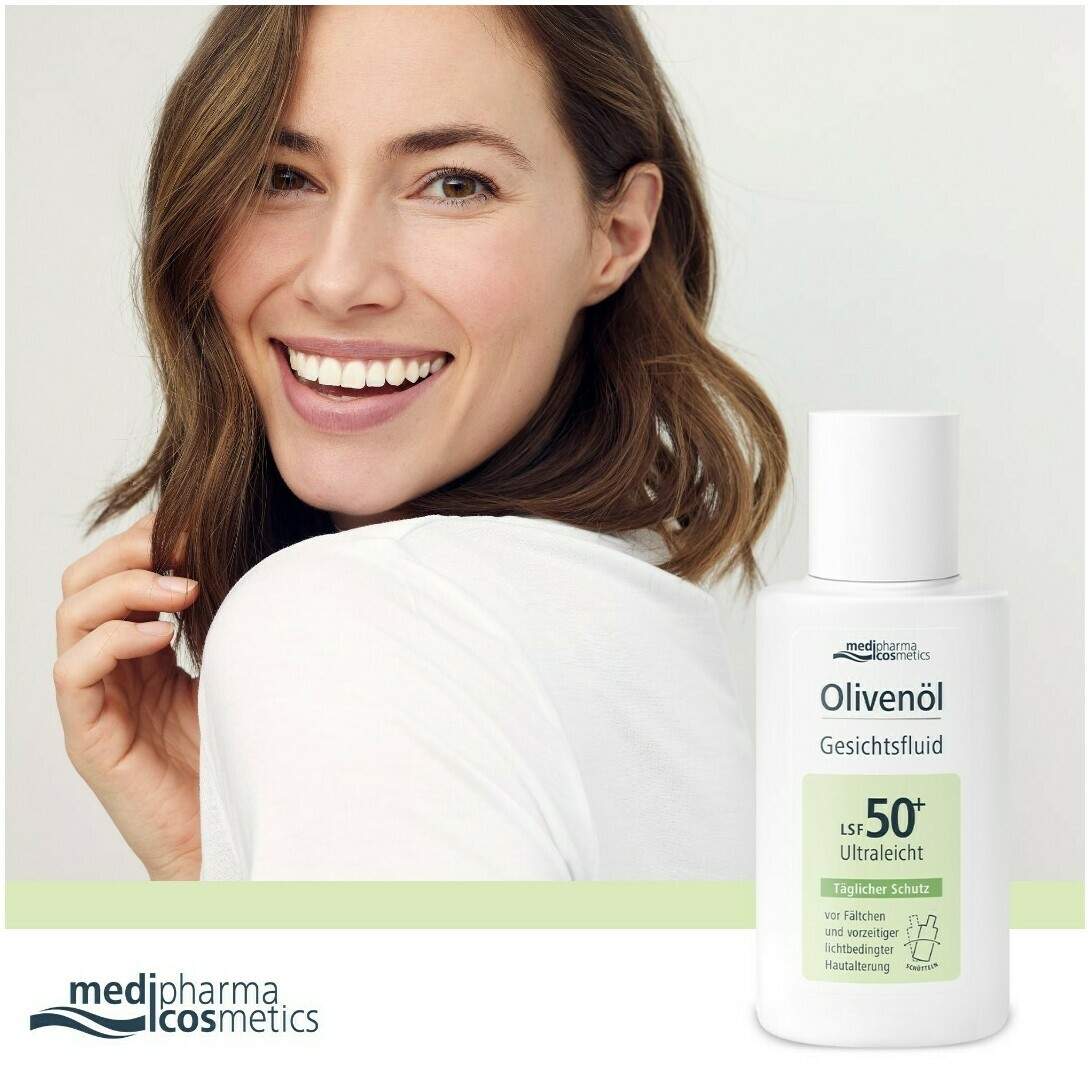 medipharma cosmetics Olivenöl Gesichtsfluid LSF 50+ 50 ml