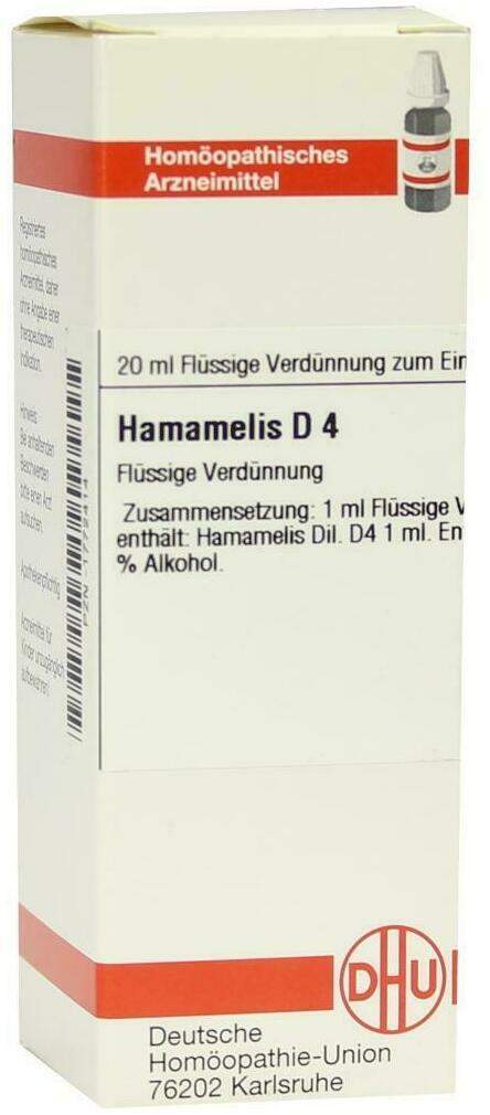Hamamelis D4 Dhu 20 ml Dilution
