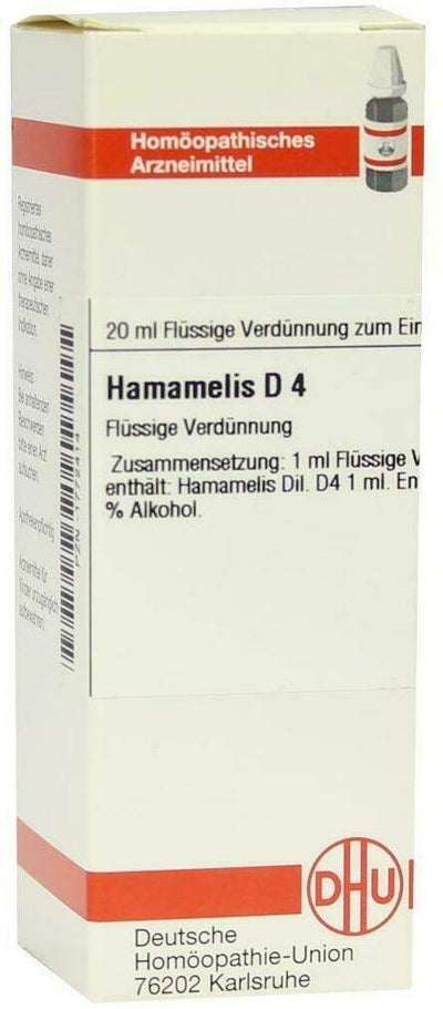 Hamamelis D4 Dhu 20 ml Dilution