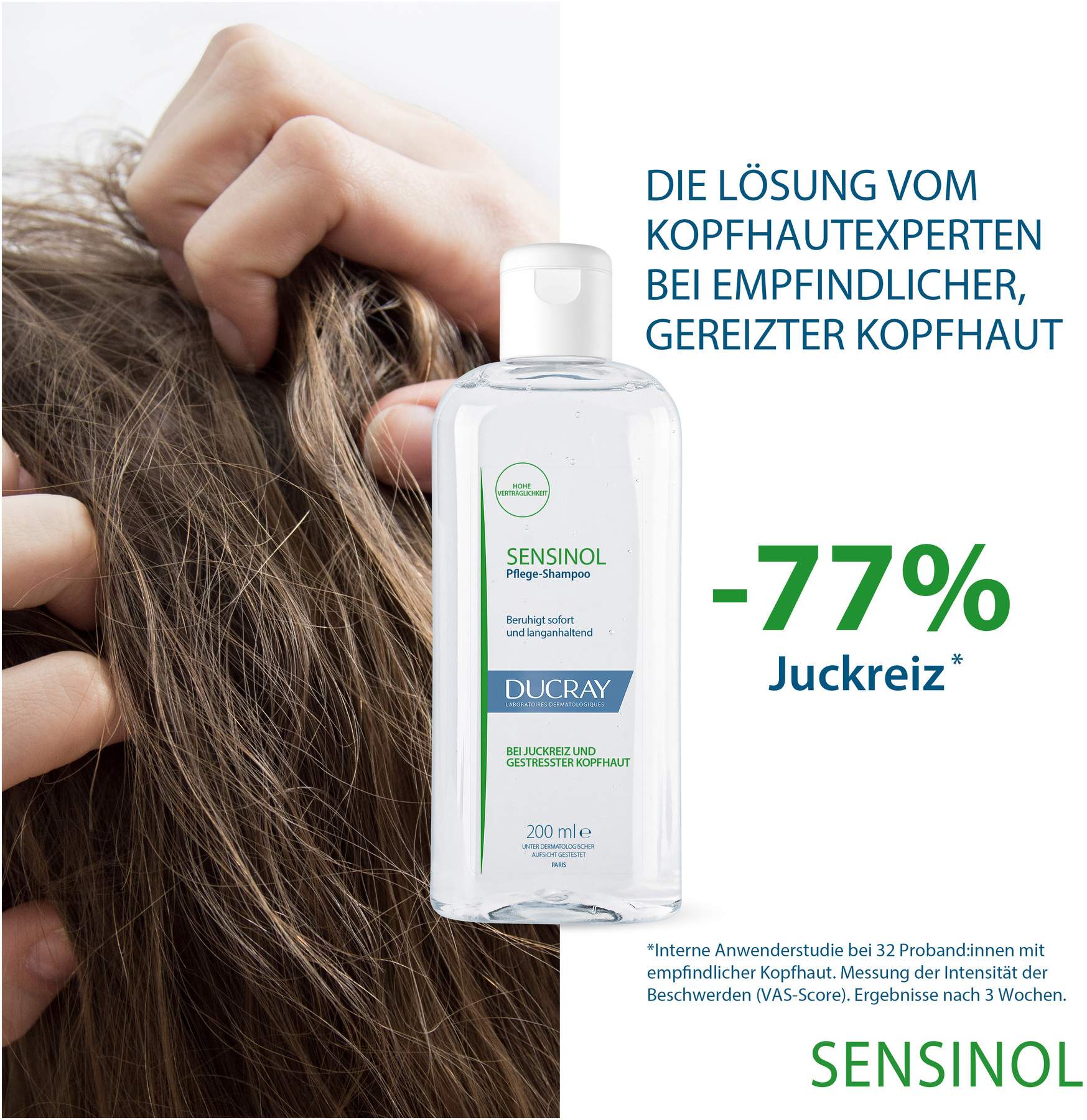 Ducray Sensinol Pflege-Shampoo 200 ml