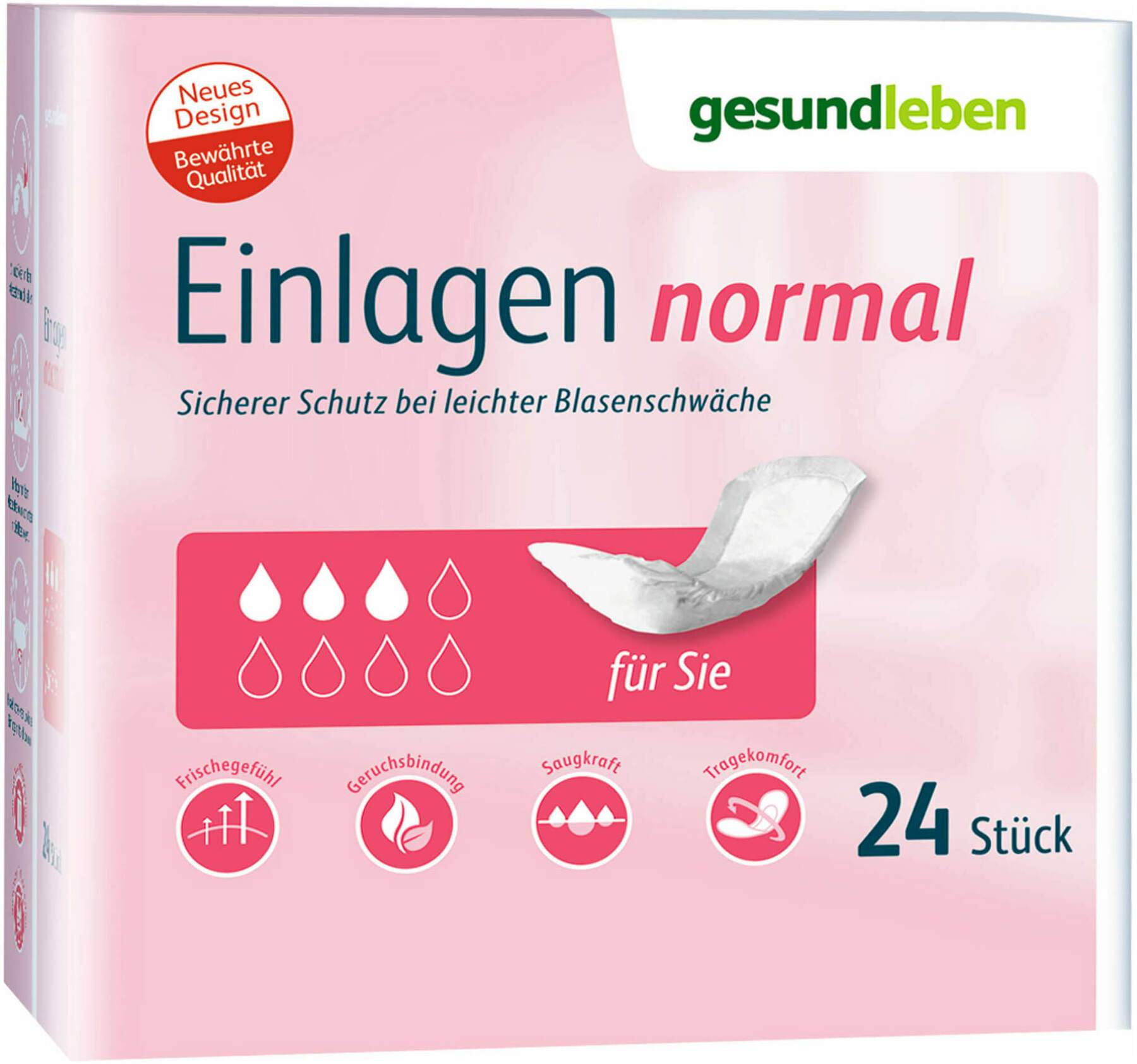 Gesund Leben Einlagen Normal 6 X 24 Stück