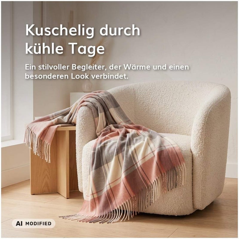 Modisches Schaltuch kariert, 1 Stück