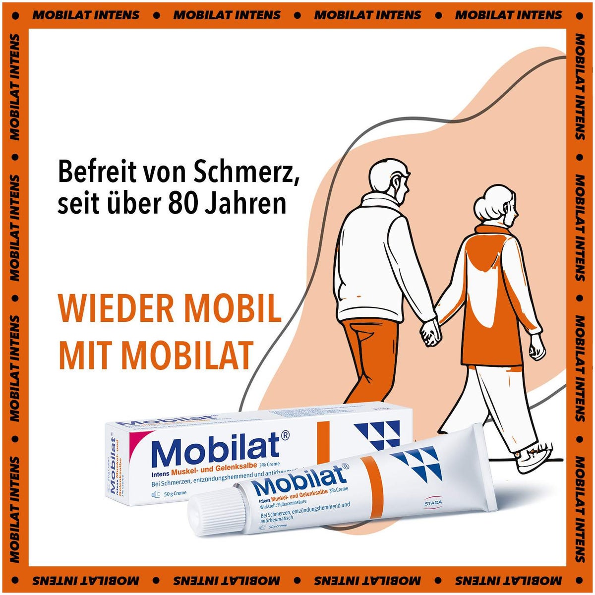 Mobilat intens Muskel- und Gelenksalbe 3% 100 g