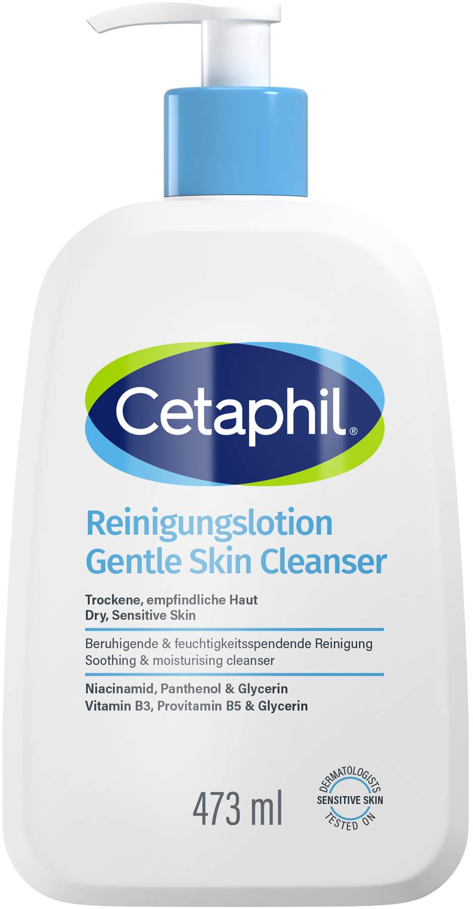 Cetaphil Reinigungslotion für Körper und Gesicht 473 ml