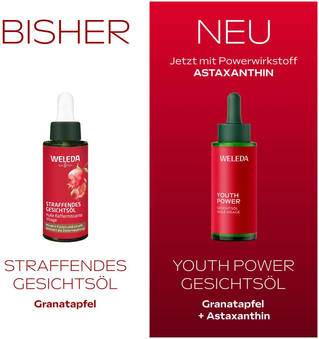 Weleda Youth Power Gesichtsöl Granatapfel 30 ml
