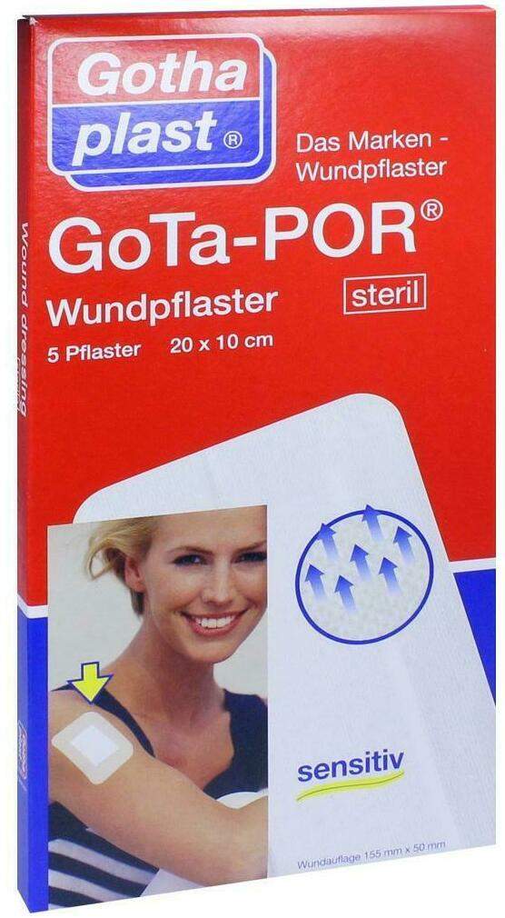 Gota Por Wundpflaster Steril 200 mm X 100 mm 5 Pflaster