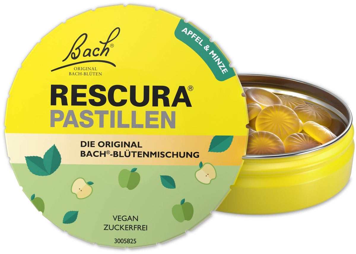 Bach Original Rescura Apfel-Minze 50 g Pastillen